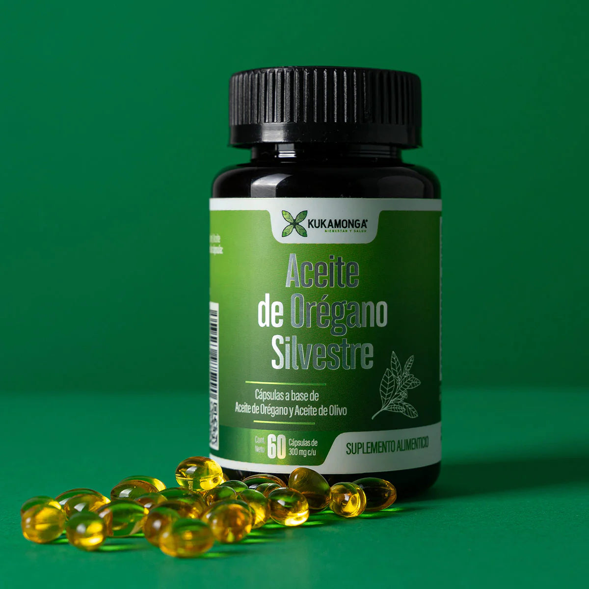 Aceite De Oregano Silvestre-60 Capsulas