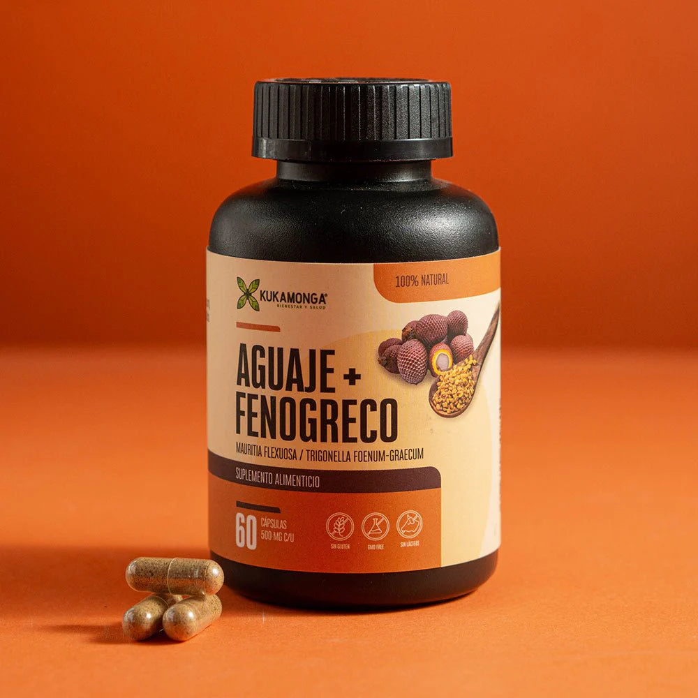 Aguaje + Fenogreco 60 Cápsulas