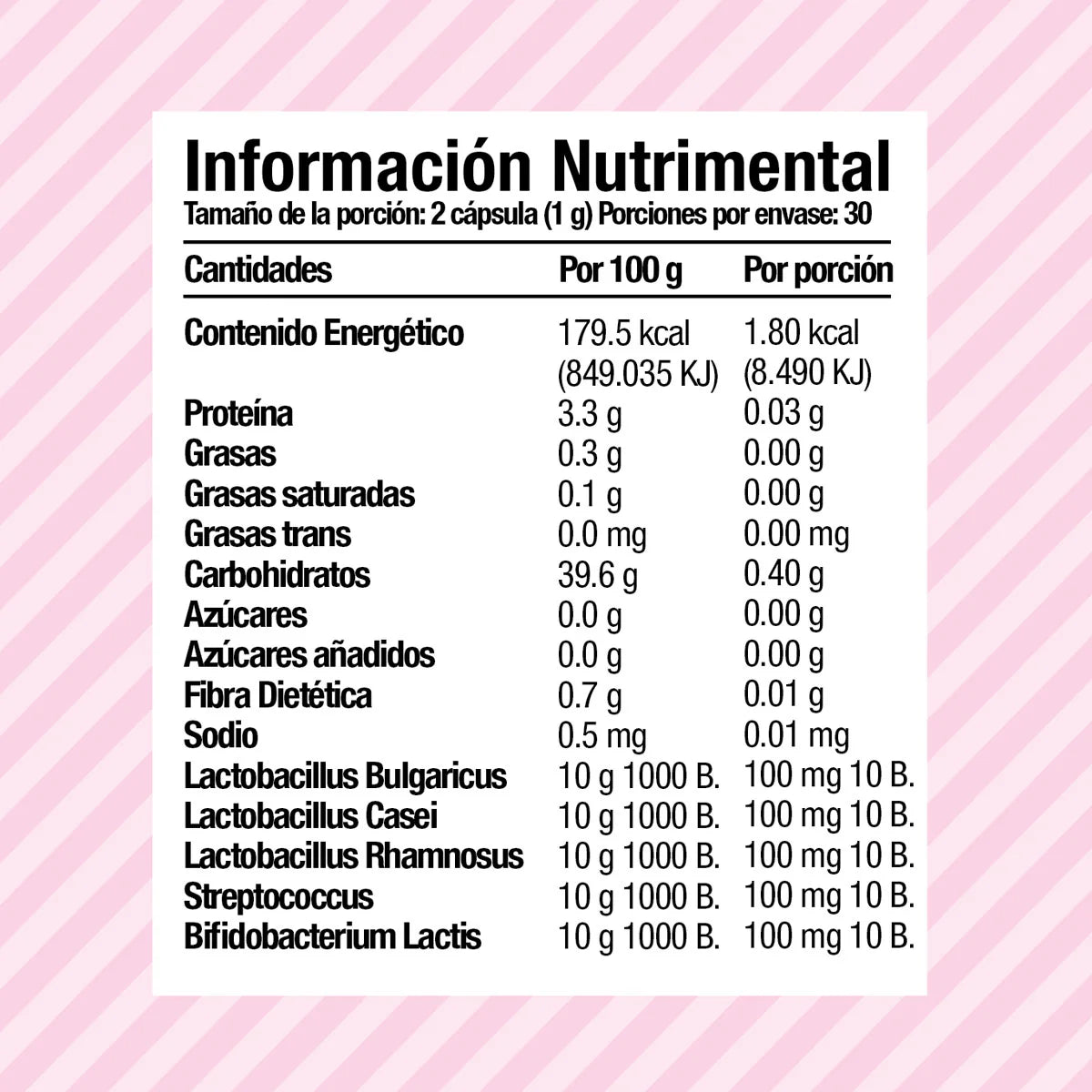 Probióticos Femeninos- 60 Capsulas
