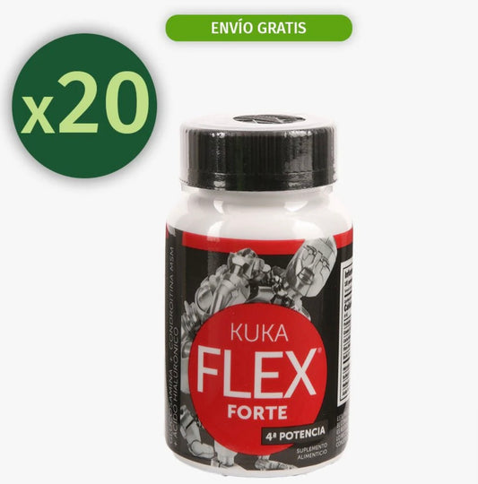 Paquete de 20 KukaFlex Forte 30 capsulas