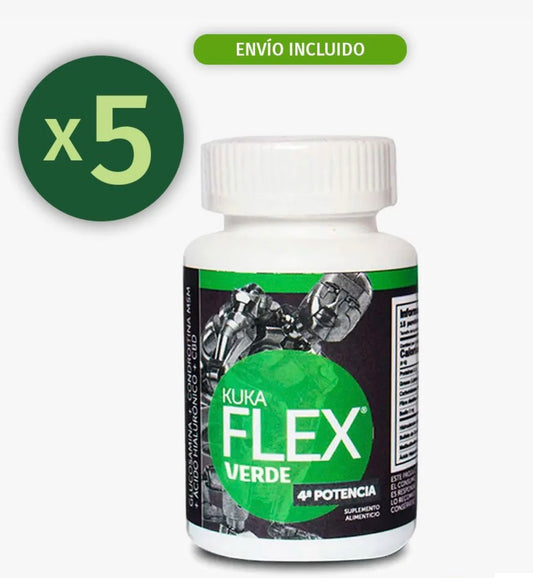 Paquete de 5 KukaFlex Verde (30 capsulas)
