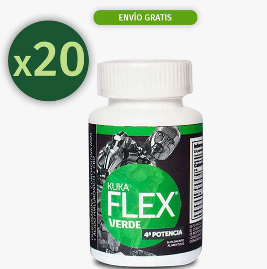 Paquete de 20 KukaFlex Verde (30 capsulas)
