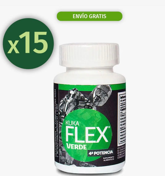 Paquete de 15 KukaFlex Verde (30 capsulas)