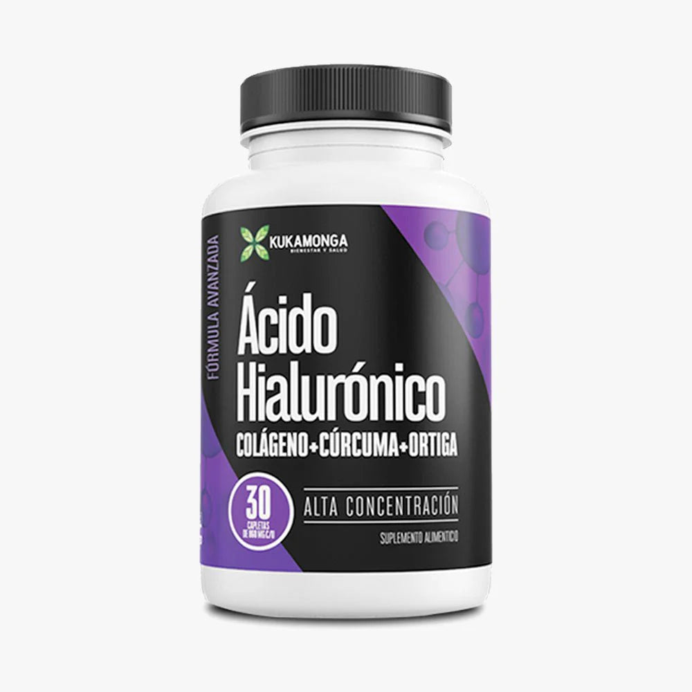 Ácido Hialurónico 30 Tabletas Kukamonga