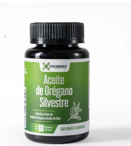 Aceite De Oregano Silvestre-60 Capsulas
