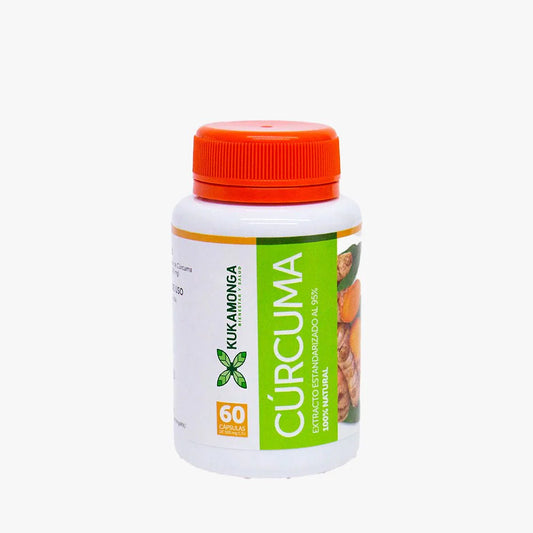 Cúrcuma 60 Cápsulas Kukamonga