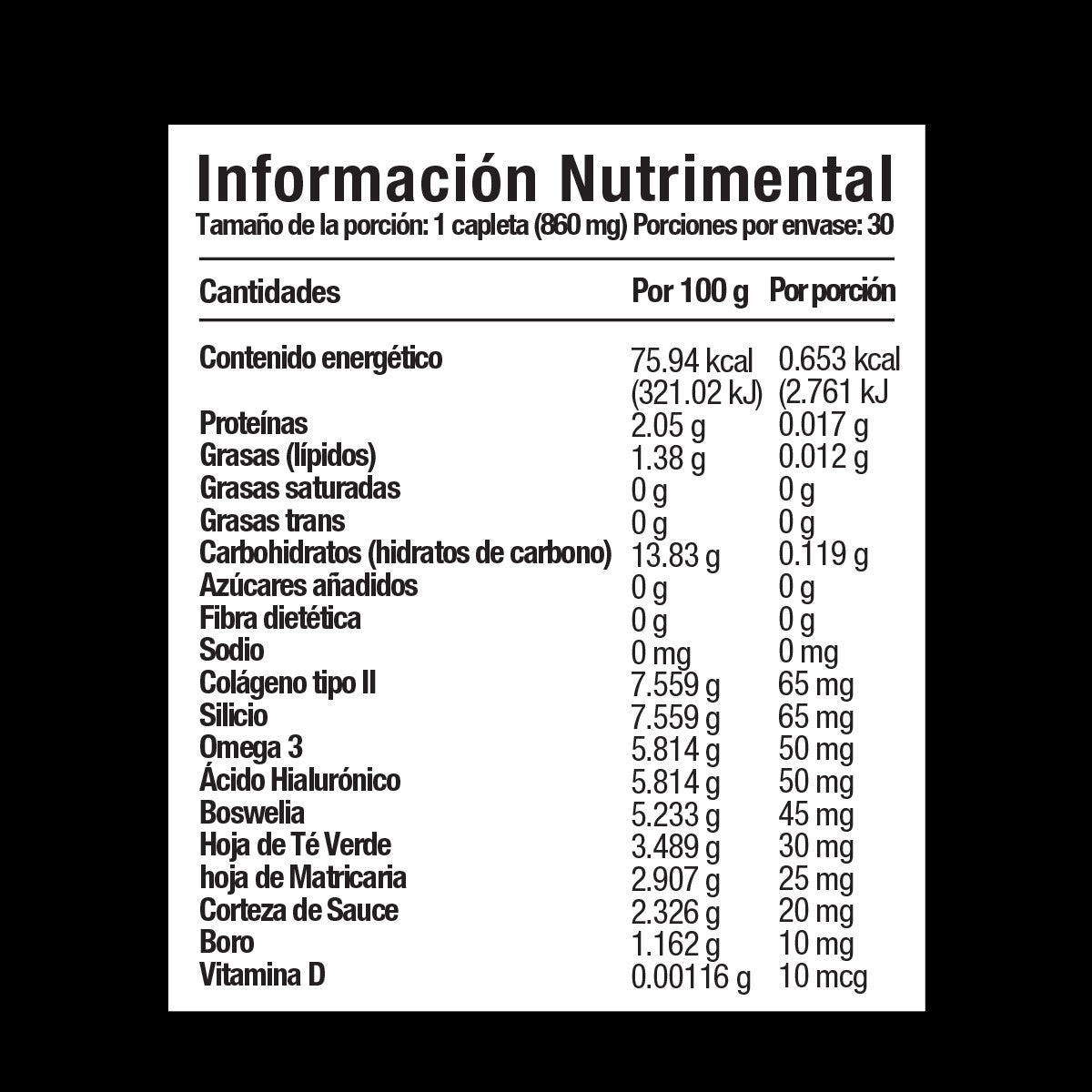 KukaFlex Forte 4ª Potencia 30 Tabletas