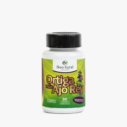 Ortiga+Ajo Rey 30 Tabletas Kukamonga