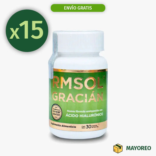 Paquete de 15 RMSol Gracián 30 Tabletas